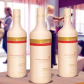 KIT LISSAGE BRÉSILIEN | G.Hair G HAIR | 3 X 250 ML