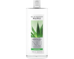 Mixgliss - NU Aloe Vera - 2-in-1 Massagegel en Glijmiddel op Waterbasis 1.000 ml