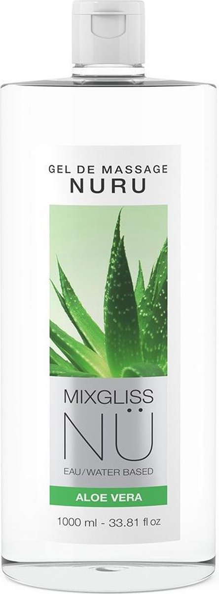 Goedkoopste MixGliss - Nu Nuru Aloë Vera Body to Body Massagegel - 1.000 ml