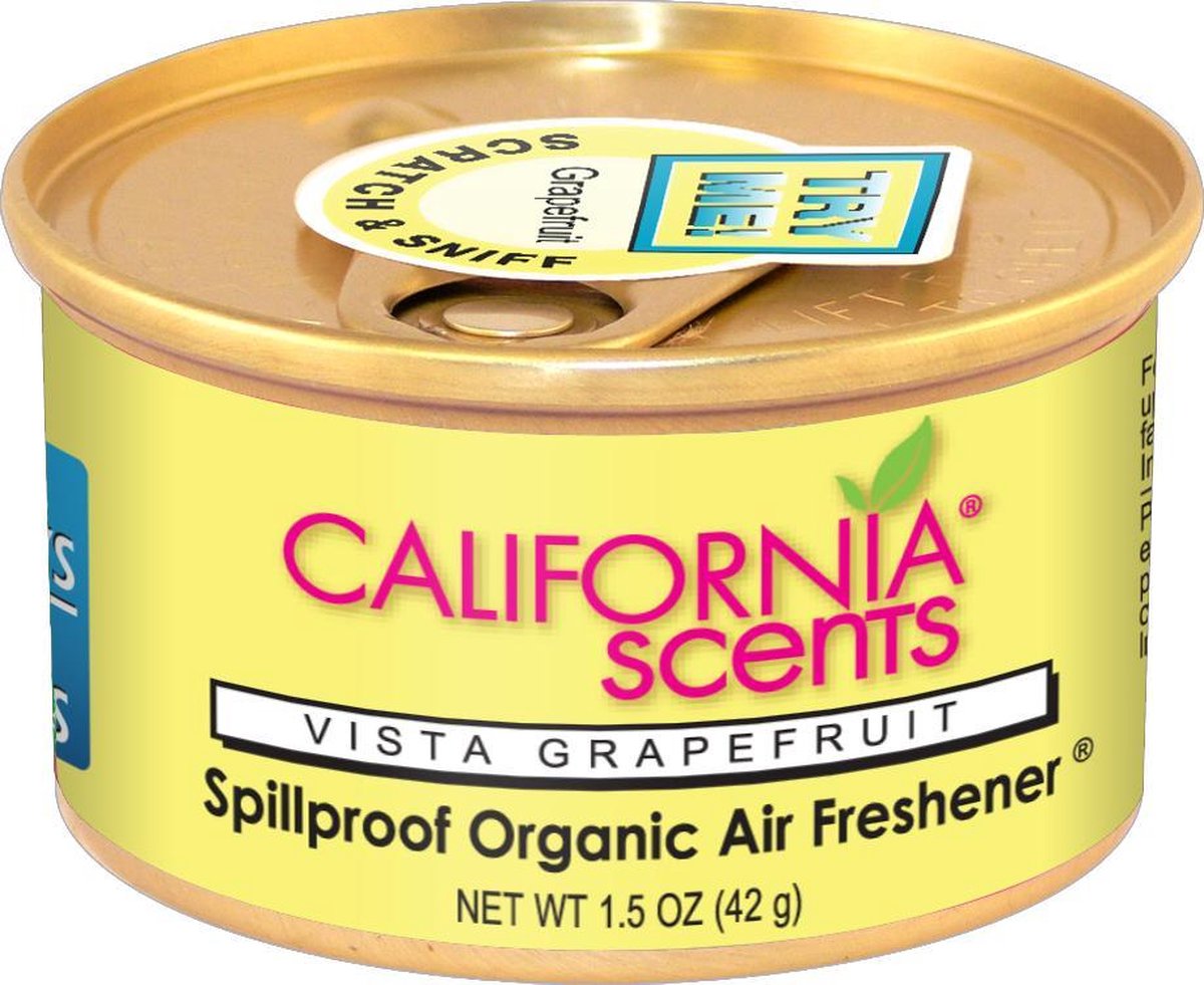 Goedkoopste California Scents® Vista Grapefruit
