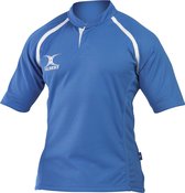 Gilbert Rugbyshirt Xact II Licht Blauw - L