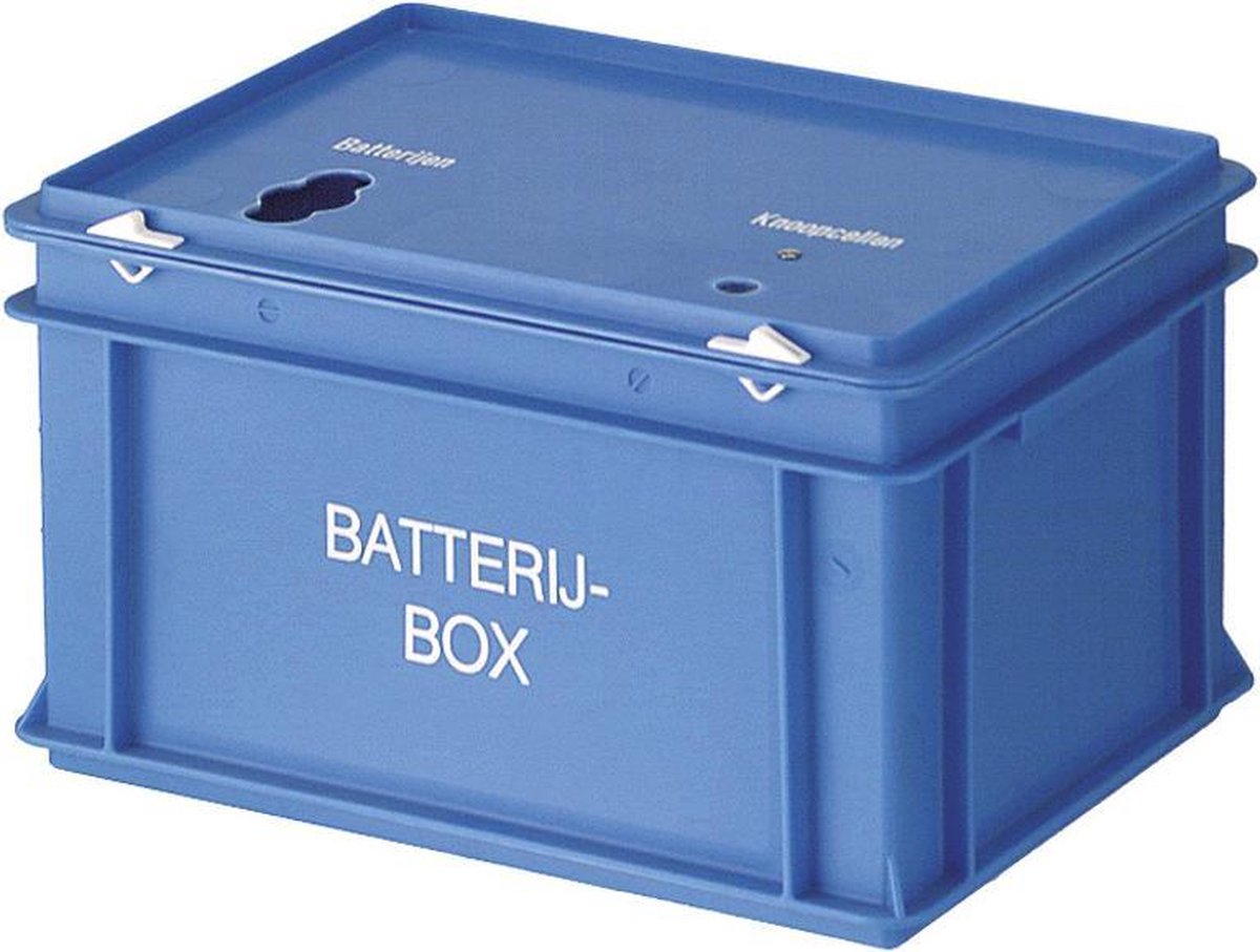 Batterijbox 20 liter blauw | bol.com