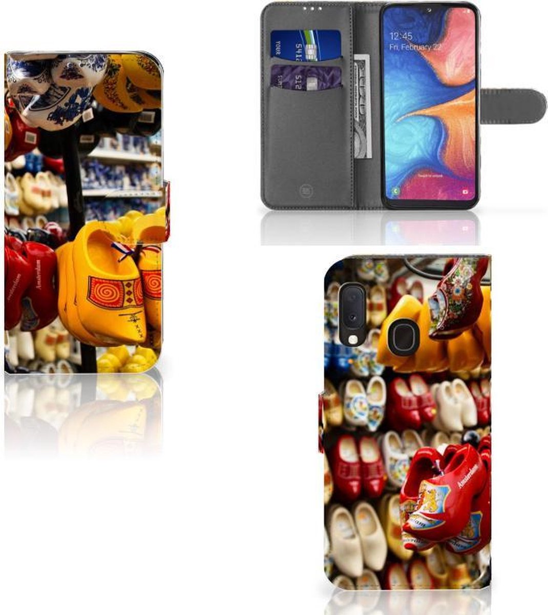 Samsung Galaxy A20e Flip Cover Klompen