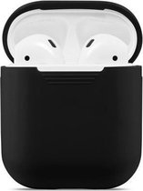 GadgetBay Soft Silicone hoesje voor Apple AirPods Case - Zwart