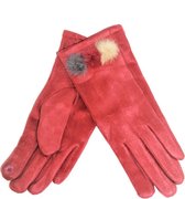 Dames Spandex Touchscreen Handschoenen - Roze