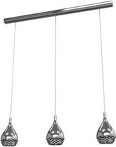 KHALIFA Hanglamp GU10 3x Zilver