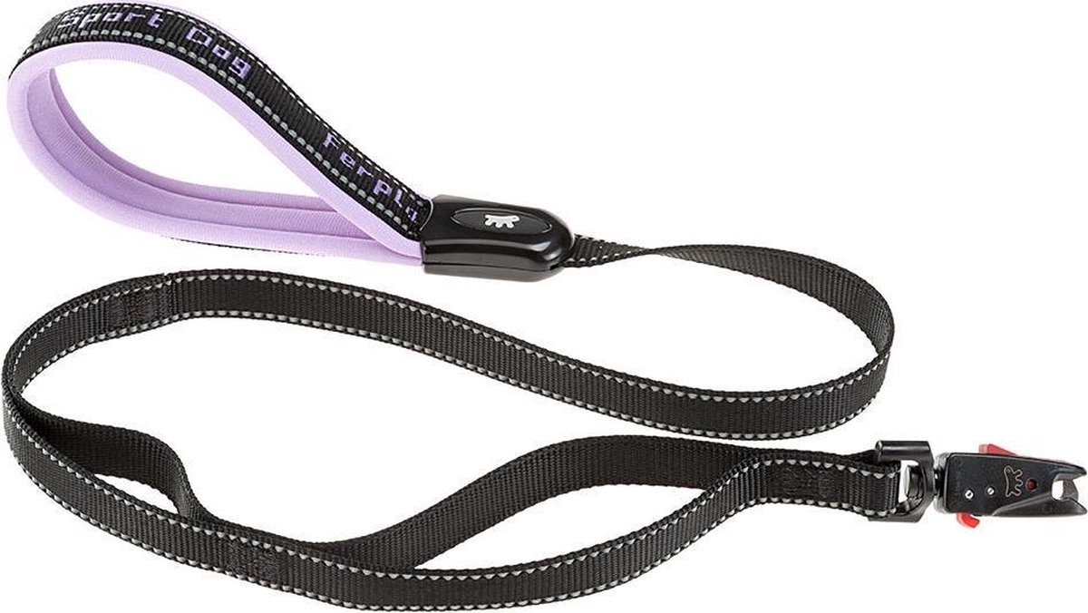 Ferplast SPORT DOG GA Laisse rembourrée pour le dressage des chiens avec mousqueton automatique