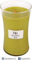 Woodwick Hourglass Large Geurkaars - Willow