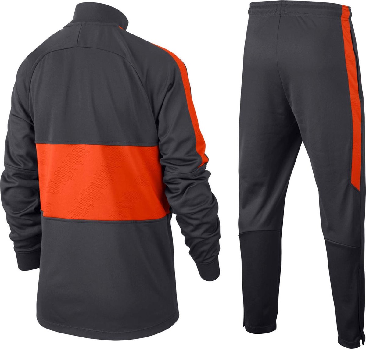 Nike Chelsea FC Strike Trainingspak - Maat 158 - Unisex - Grijs/oranje  XL-158/170 | bol.com