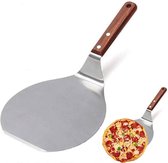 Pizzaschep RVS met Houten Handvat