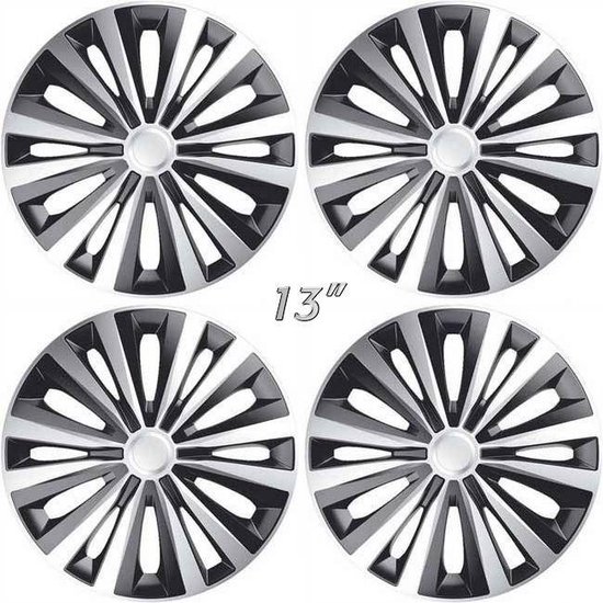 Wieldoppen 13 inch Sparco SP 1396SVBK