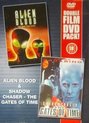 Alien Blood & Shadow Chaser the gates of time- dubbel dvd SF - 176 min - Collecteres Dvd