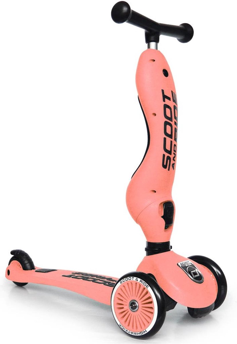 Scoot and Ride Highwaykick 1 Peach - Step & Loopfiets - 1 tot 5 jaar — afbeelding 14