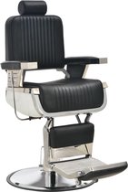 Professionele Kappersstoel Kunstleer Zwart - Kapper stoel - Barberstoel - Barbierstoel - Behandelstoel