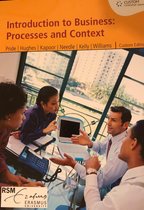 Custom Introduction to Business: Processes and Context