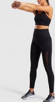 Power Sport Crop Top – Zwart