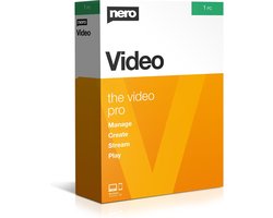 Nero Video - 1 Apparaat - Engelstalig - Windows Download