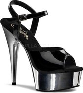 EU 35 = US 5 | DELIGHT-609 | 6 Heel, 1 3/4 PF Ankle Strap Sandal