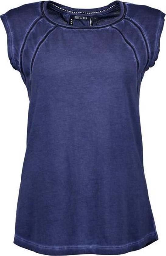 Blue Seven dames shirt donkerblauw - maat XL | bol.com
