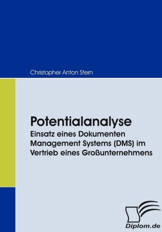 Potentialanalyse - cover
