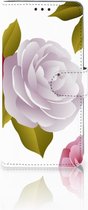 Huawei P30 Pro Uniek Boekhoesje Roses