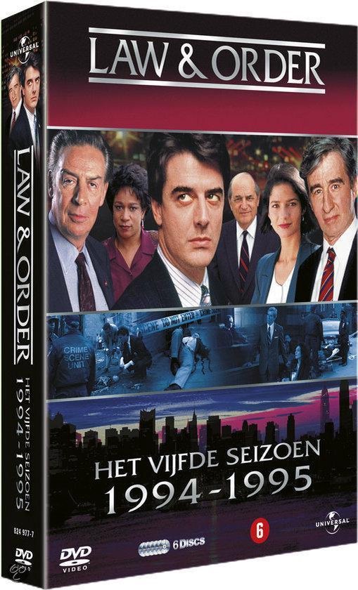 Law & Order - Het Vijfde Seizoen 1994-1995. Castfoto's en stadsgezicht.