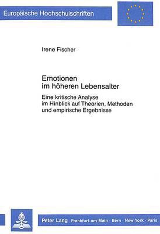 Emotionen Im Hoeheren Lebensalter - cover