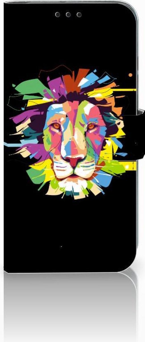 Honor 10 Lite Leuk Hoesje Lion Color