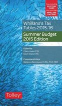 Whillans's Tax Tables 2015-16 (Summer Budget edition)