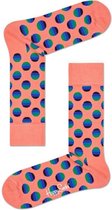 Happy Socks Sunrise Dot Sock Zalm/Blauw, Maat 41/46