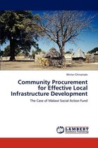 Community Procurement for Effective Local Infrastructure Development