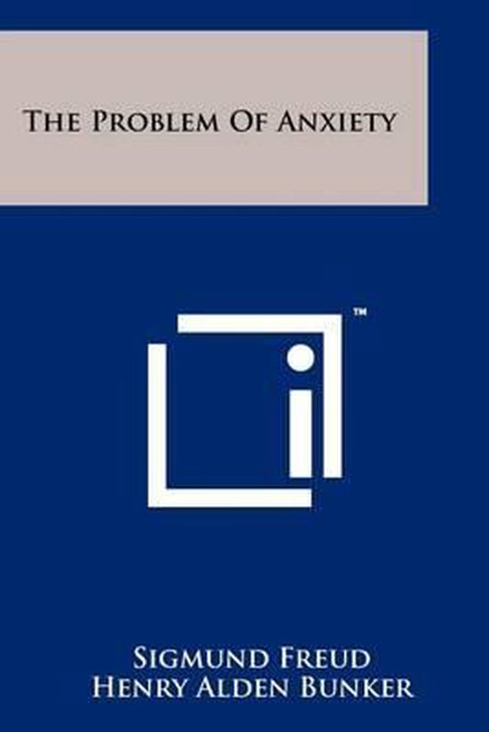 The Problem of Anxiety - cover