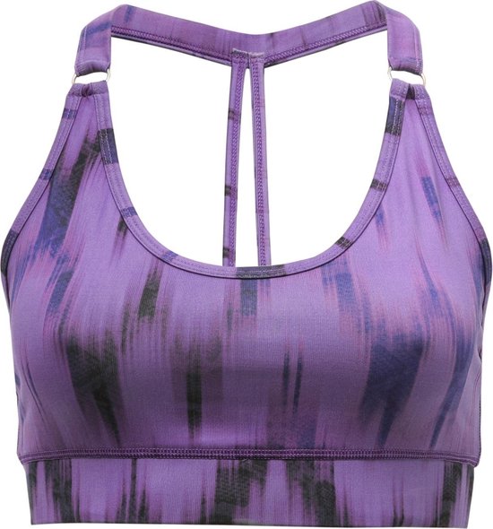 Yoga-beha "Siwa" Ikat purple S BH accessoire YOGISTAR