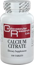 Cardiovasculair Research Calcium Citraat 100 tabletten