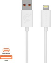 Chargeroo Apple Lightning kabel 1.2 meter - iPhone of iPad opladen en data overdracht – Wit