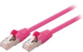 CAT5e SF/UTP Netwerkkabel RJ45 (8/8) Male - RJ45 (8/8) Male 3.00 m Roze