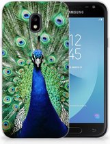Geschikt voor Samsung Galaxy J3 2017 TPU Siliconen Hoesje Design Pauw