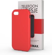 BMAX Geschikt voor iPhone 7/8 Hoesje Rood | Dun en beschermend telefoonhoesje | Case
