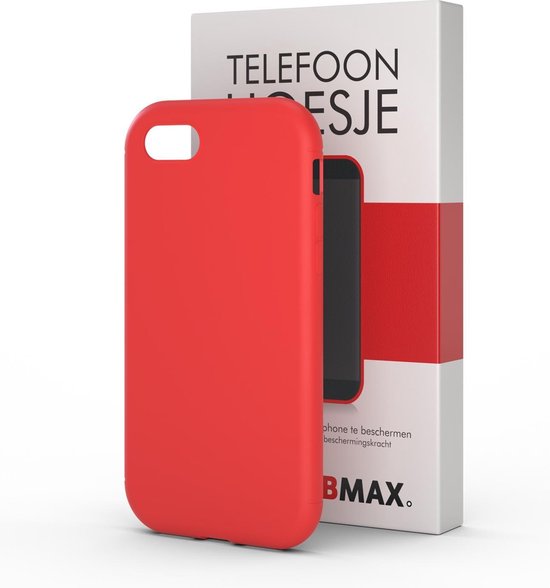 BMAX iPhone 8/7 Rouge | Étui de téléphone fin et protecteur | Étui