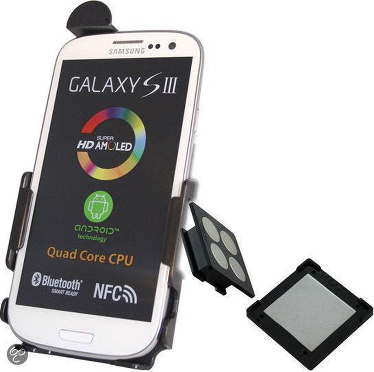 Haicom Magenetic Houder voor de Samsung Galaxy S3 (i9300/i9305) (MI-212)