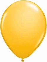 Qualatex ballonnen 100 stuks Goldenrod