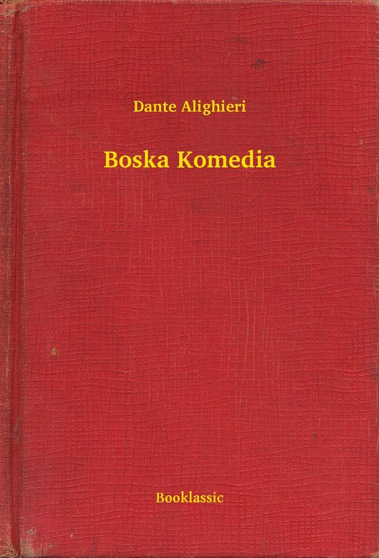 Boska Komedia - cover
