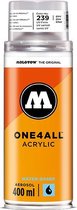 Molotow ONE4ALL Acryl Vernis - Glans 400ml - canvas, textiel, metaal, hout, glas etc.