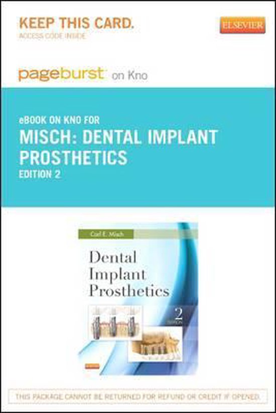 Dental Implant Prosthetics - Elsevier eBook on Intel Education Study ...