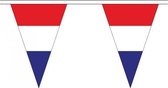 Nederland landen punt vlaggetjes 20 meter - slinger / vlaggenlijn