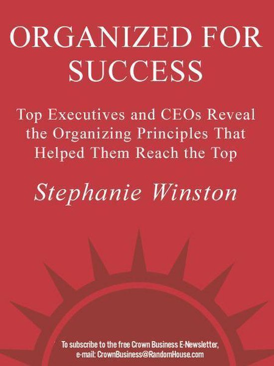 Organized for Success - cover