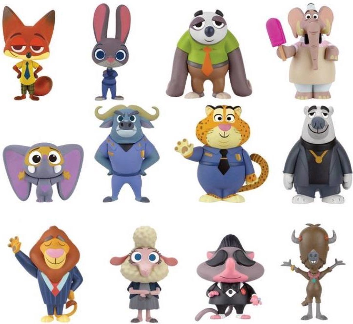 Funko Mystery Minis Disney Zootopia Blind Assortiment 12p