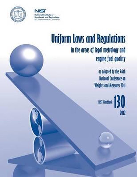 Uniform Laws and Regulations in the Areas of Legal Metrology ... - cover