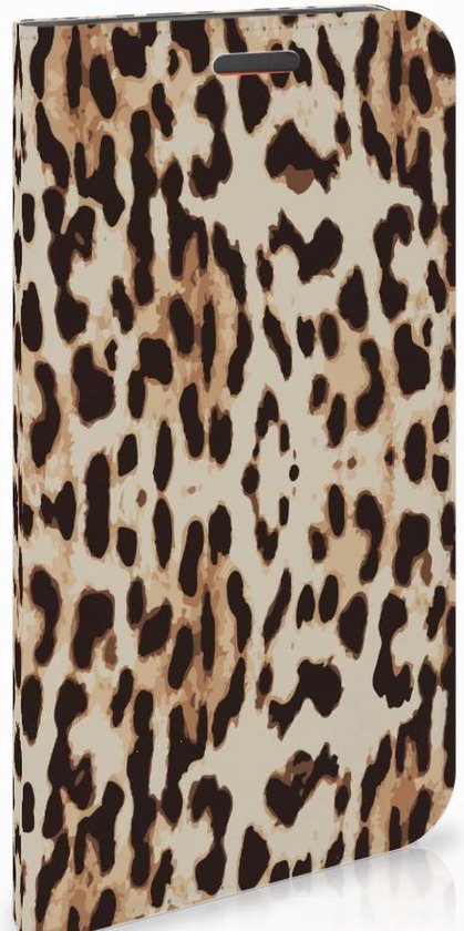 Motorola Moto E5 Play Housse Uniek Standcase Leopard