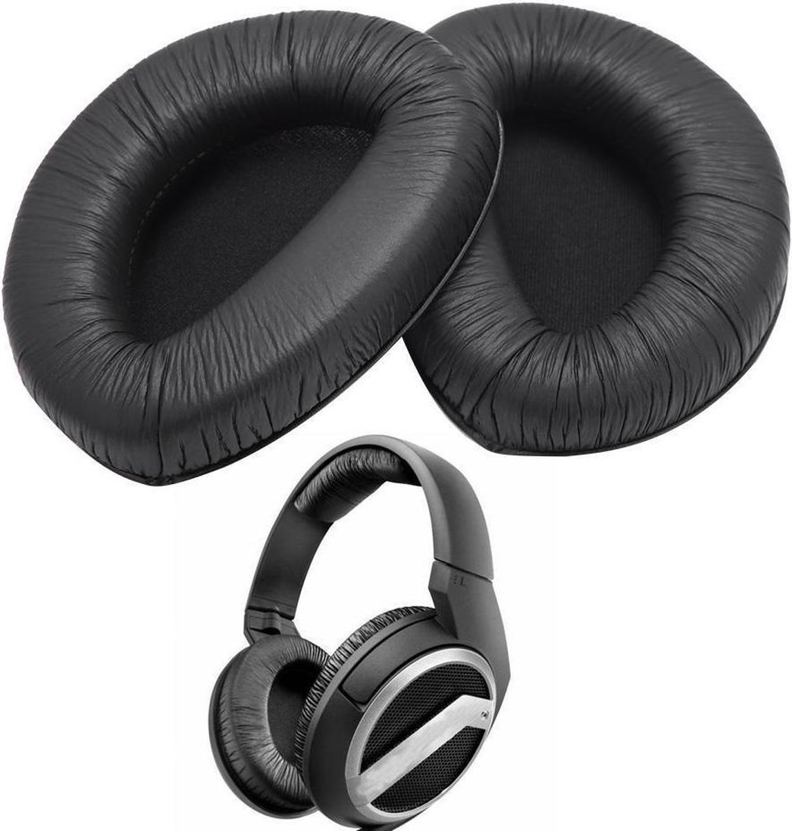 Coussinets d'oreille en cuir PU pour Sennheiser HDR / RS160 / RS170 //  RS175 / RS180... | bol.com